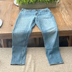 Old Navy Men's Light Blue Slim Straight Jeans